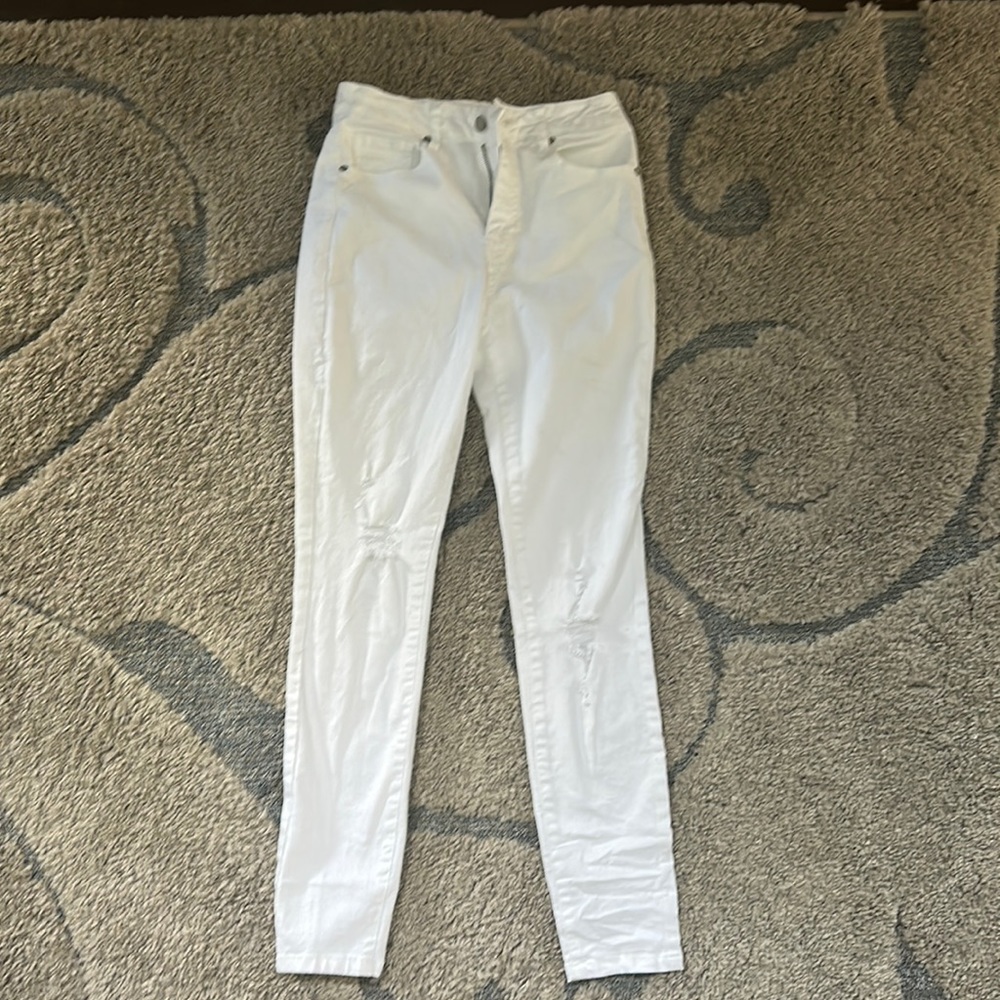 White Jeggings size 27